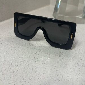 Loewe Chunky Anagram Mask Sunglasses